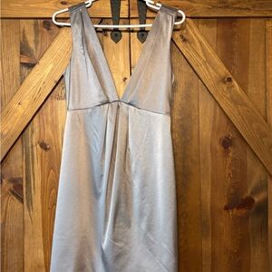 Poleci Shimmering Silver Dress